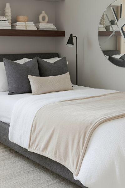 FARCY Velvet Fabric Single Bed Runner