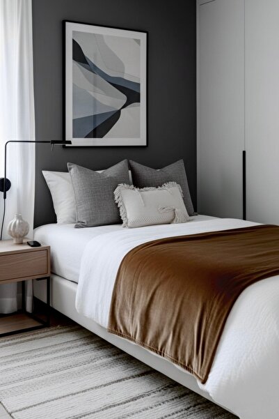 FARCY Velvet Fabric Single Bed Runner