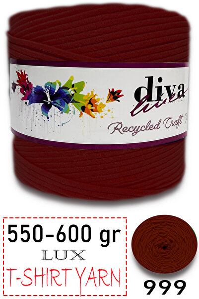 Diva İplik 550-600 Grams Luxury Combed Cotton Yarn - t Shirt Yarn - Fabric 99...