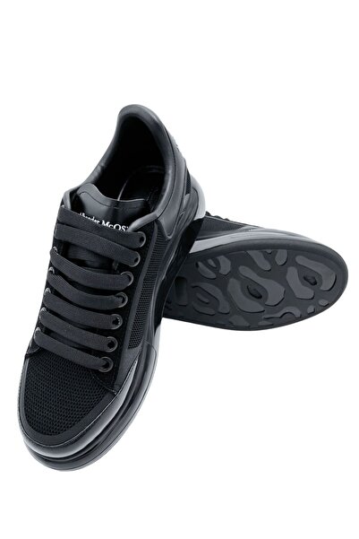 BGL Erkek Siyah Sneaker Spor Ayakkabı – TPU Kaymaz Taban Fileli Nefes Alabile...