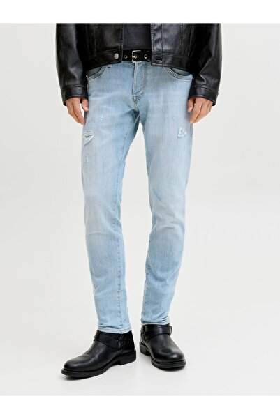 Jack & Jones Džíny Slim Fit JJIGLENN JJLUKE GE 258 Slim Fit