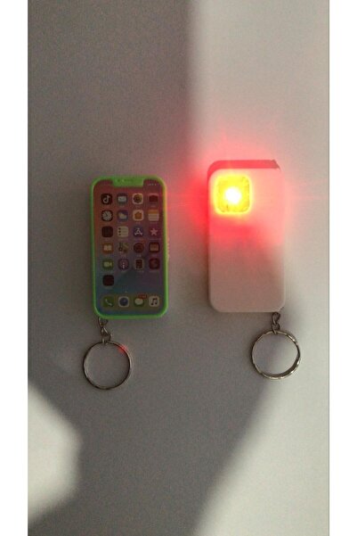 her evemağaza iPhone Design Led Lighted Keychain 2 Pieces