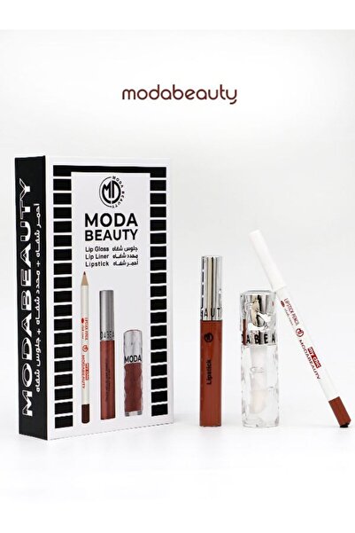 Moda Beauty جلوس+روج +محدد