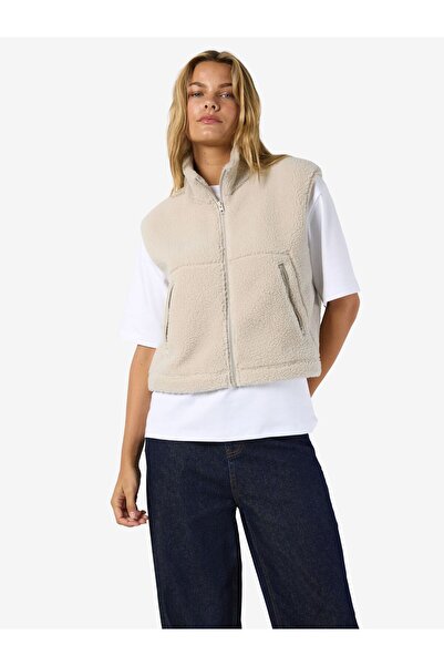 Noisy May Gilet NMMASEY Teddyfleece