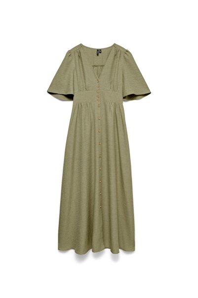 Vero Moda Kleid VMMELANEY Langes Kleid