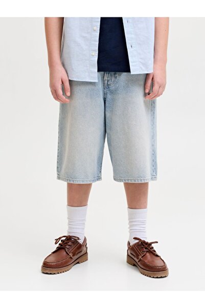 Jack & Jones Junior Pantaloni scurți din denim cu croială largă pentru juniori