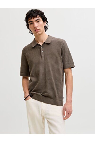 Jack & Jones Premium Pletené polo tričko Pletené polo tričko