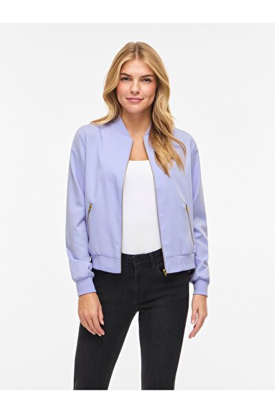 VILA Bomberjacke VIBUBBLE Reißverschluss