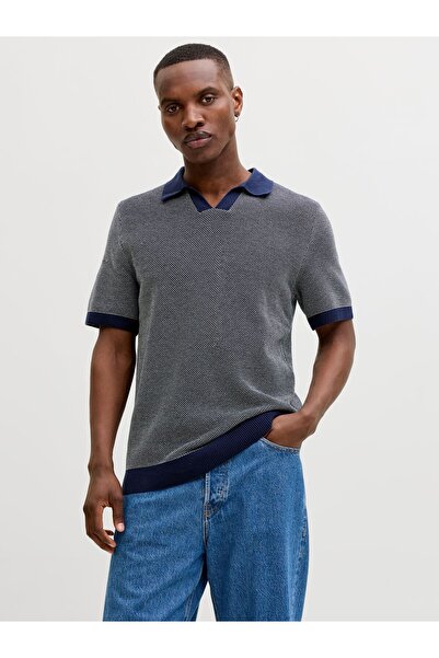 Jack & Jones Premium Gestricktes T-Shirt Einfarbig Gestricktes T-Shirt