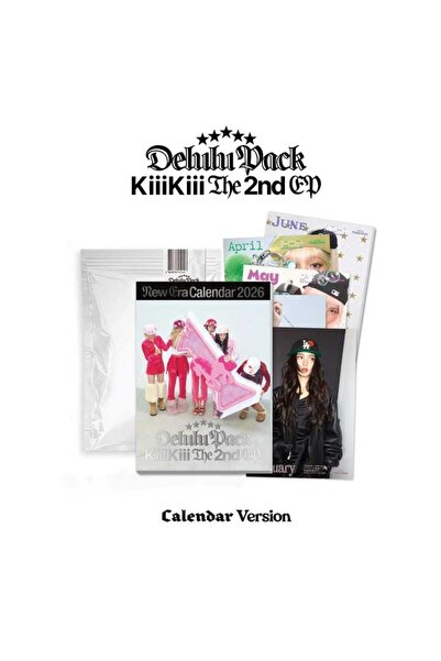 tays store KiiiKiii - 2nd EP [Delulu Pack] Calendar. Version Album