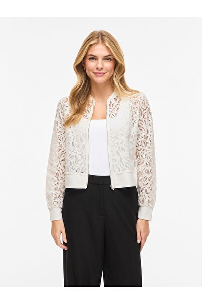 VILA Bomberjacke VICEREN Spitzen