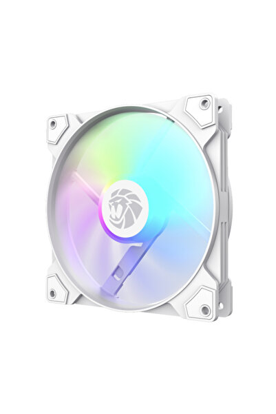GAMEMAX FN14A-S5 fan, aRGB lighting, 140mm (White)