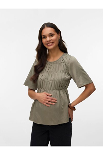 Mama Licious Top Normal geschnitten Rundhals Top