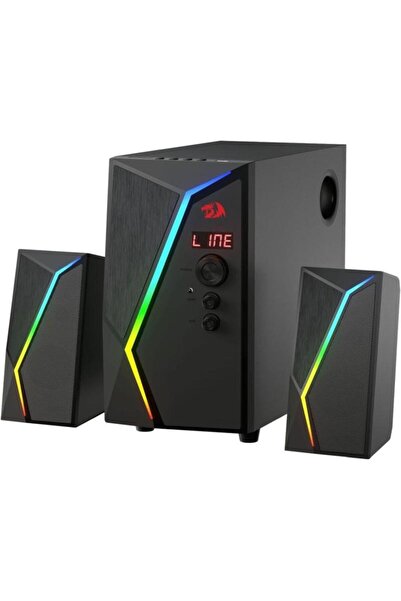 REDRAGON Anvil Pro Speakers, RGB Lighting, Bluetooth, 40W (Black)