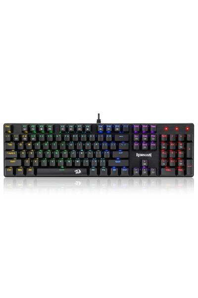 REDRAGON Sindri Rainbow Gaming Keyboard, Wired, USB, Backlight (Black)