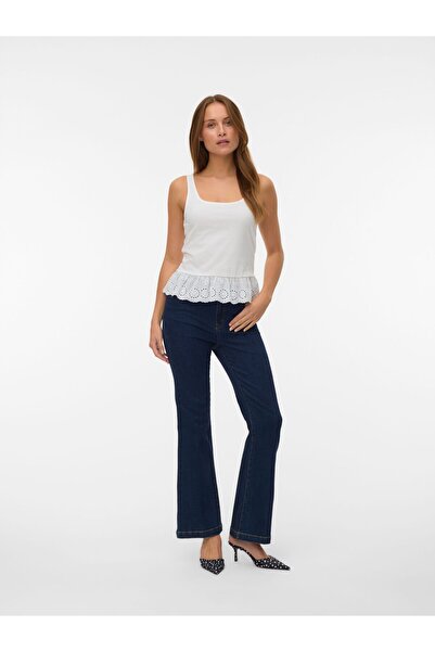 Vero Moda Ausgestellt VMTANNA Hohe Taille Ausgestellt Jeans