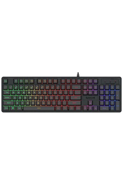 REDRAGON Netherbane Gaming Keyboard, RGB lighting, Wired, USB (Black)
