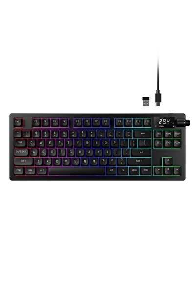 gamdias Gaming keyboard M7, Wired, Wireless 2.4Ghz, Bluetooth, USB, RGB light...