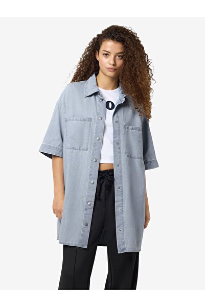 Noisy May Jeanshemd Oversized