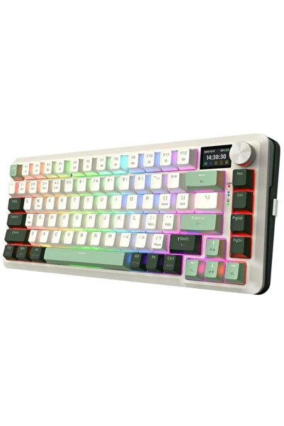 REDRAGON Tastatura Gaming Flekact Pro, Wired, Wireless 2.4Ghz, Bluetooth ilum...