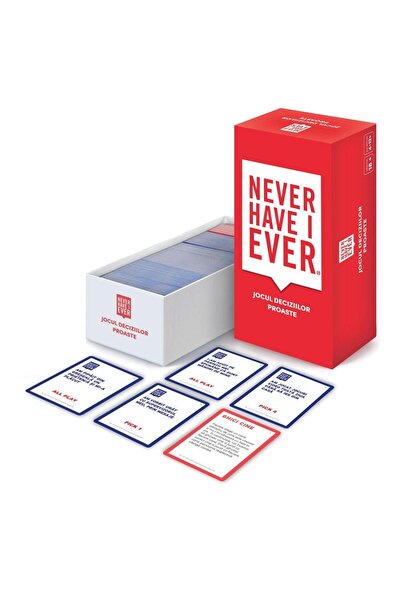 As Games Joc de societate - Never Have I Ever, lb. romana