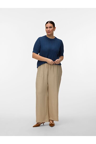 Veromoda Curve Gestricktes T-Shirt VMCMORENA Gestricktes T-Shirt