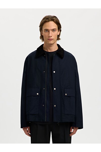 SELECTED Kurzjacke Baumwoll