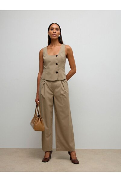 Vero Moda Hose AWAYAH Hohe Taille Hose