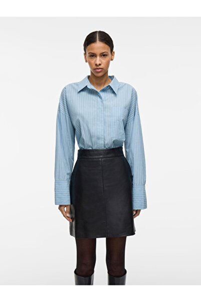 EDITED Langarmhemd Baumwoll