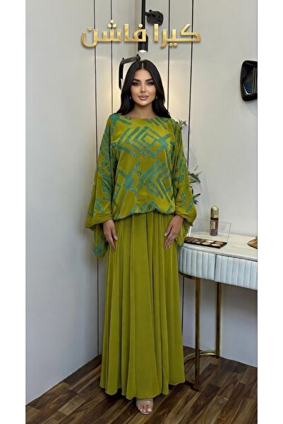 Kira Fashion Modern butterfly dress + 2 pieces