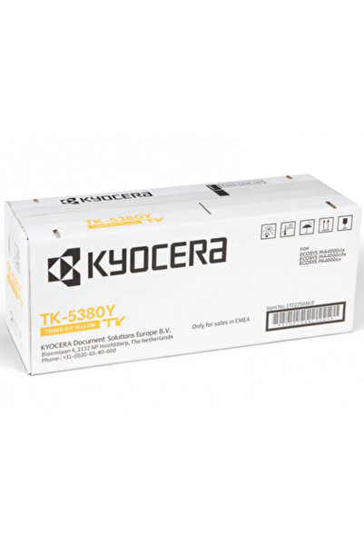 KYOCERA Toner TK-5380Y, 10,000 pages (Yellow)