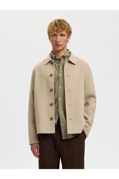 SELECTED Jacke Wollmix