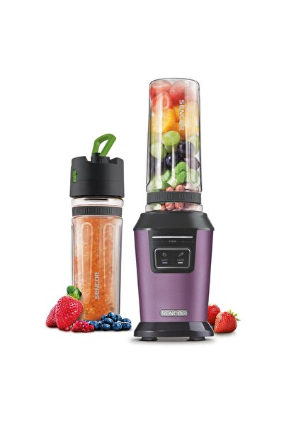 Sencor Smoothie Maker SBL7173VT Tabletop Blender, 800 W, 2 Programs, 0.6 l Sp...