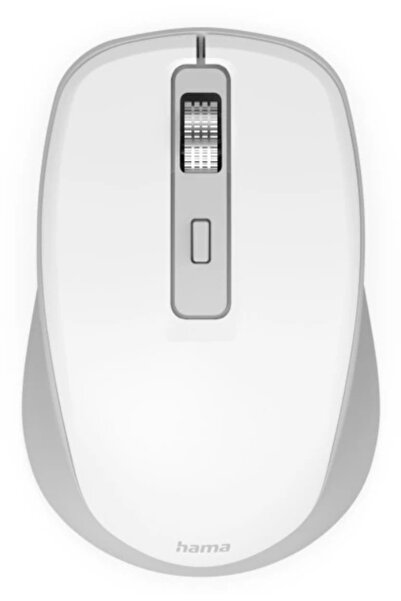 Hama Mouse WM-450, Wireless 2.4Ghz, Bluetooth, USB-A (Alb/Gri)