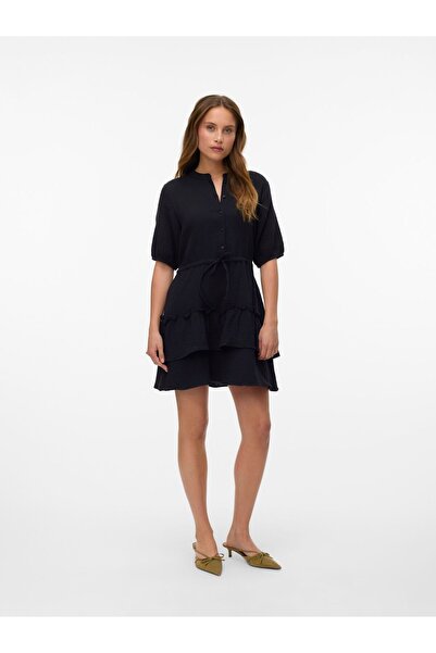 Vero Moda Kleid VMNATTI Langes Kleid
