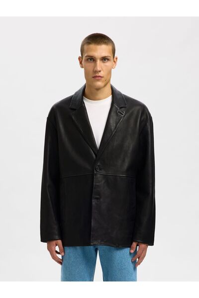 SELECTED Blazer 100% Leder