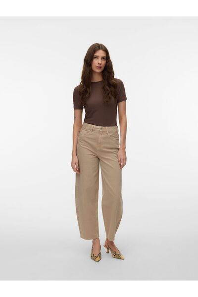 Vero Moda Mom Jeans VMBILLIE Hohe Taille Barrel Fit Jeans