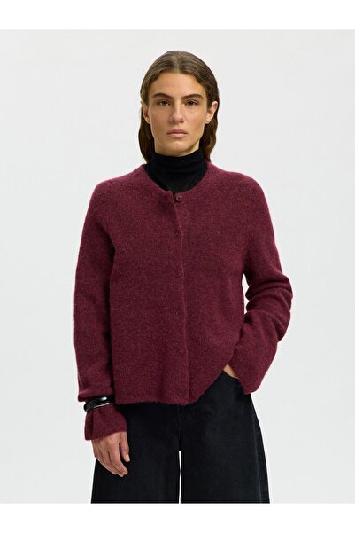 SELECTED Strickjacke Wollmix