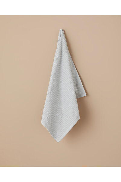 English Home Frame Cotton Face Towel 50X70 cm Gray