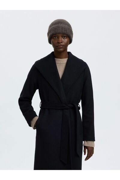 SELECTED Mütze Alpaka-Wollgemisch