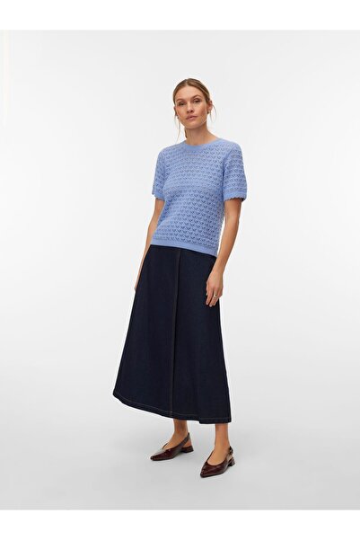 Vero Moda Gestricktes T-Shirt VMJAQUELINE Gestricktes Oberteil