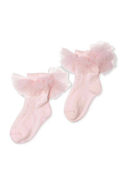 ebebek Hello Baby HelloBaby Kız Bebek Dantelli Çorap