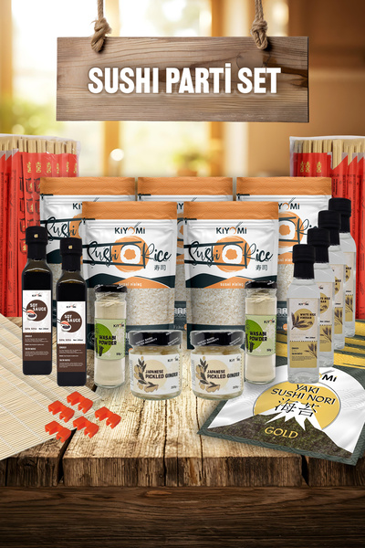 Kiyomi Sushi Parti Seti / 20-25 Kişilik