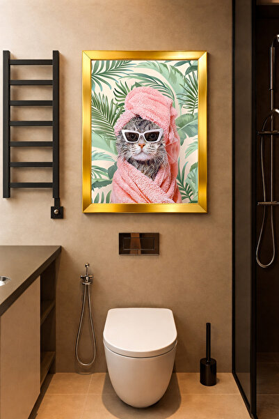 Koi Art Design Έγχρωμος πίνακας ζωγραφικής υψηλής ποιότητας με θέμα τα ζώα, μ...