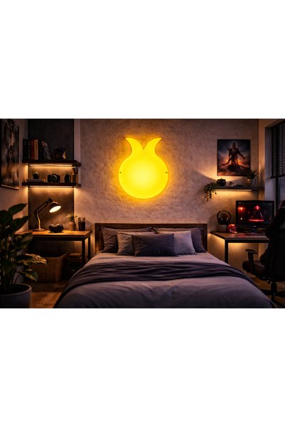 Sun Aplik Sconce Vase Led Wall Lamp 29X22X5