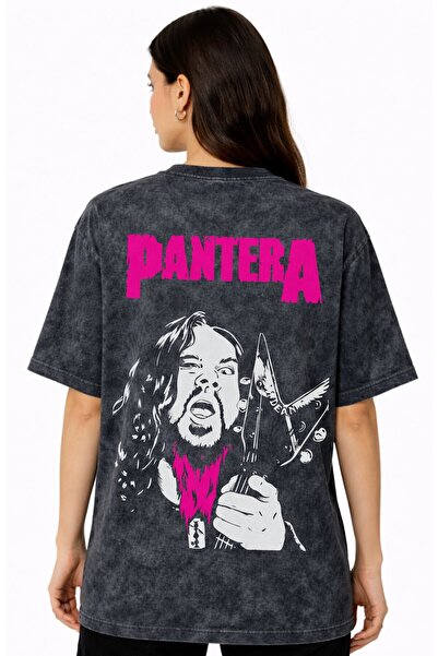 SEVBANO Μπλουζάκι Pantera Rock Metal Music Band με στάμπα στην πλάτη, Unisex ...