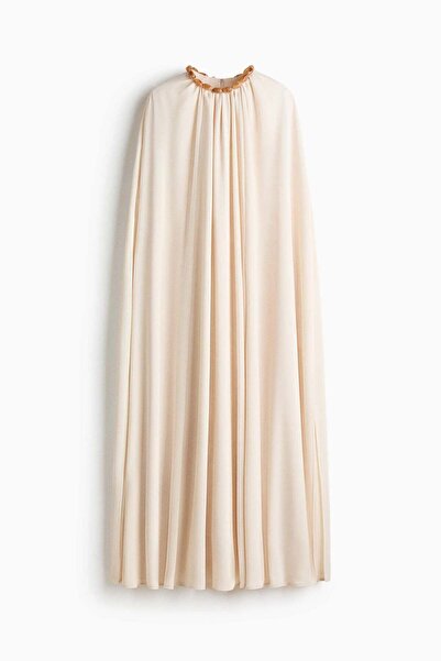 H&M Bead-detail cape dress