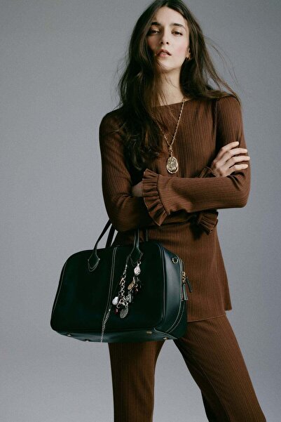 H&M Long rib-knit top