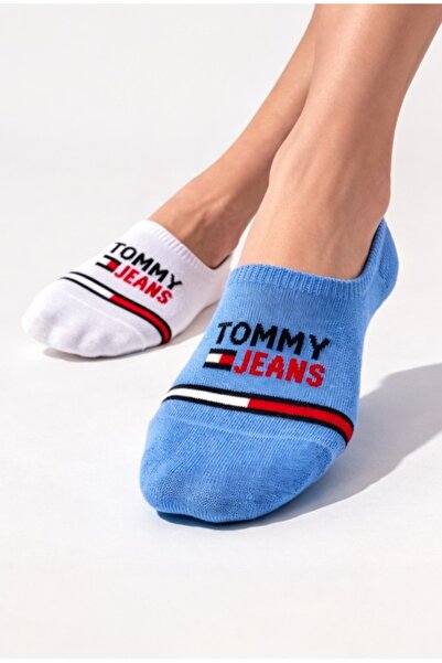 Tommy Hilfiger Tjw 2-Pack Invisible Comfort Towel Sole Cotton Pack Unisex Socks