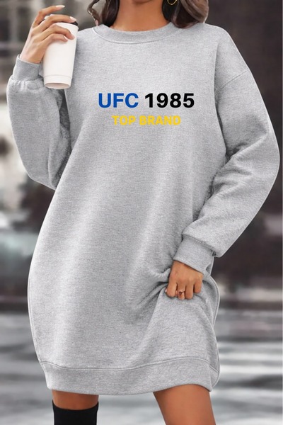UFC 1985 TOP BRAND Ufc 1985 3Thread Oversized Women's P Cotton U Long Sleeve ...